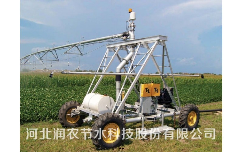 Lateral move sprinkler irrigation machine